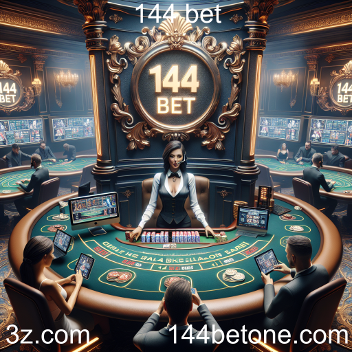 A Revolução do Dealer Ao Vivo na 144 Bet